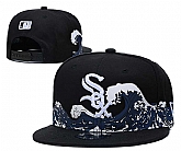 Chicago White Sox Team Logo Adjustable Hat YD (3)